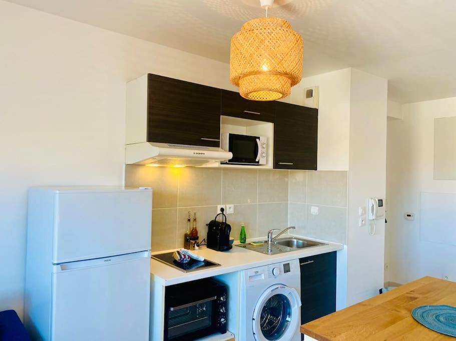 "Loulou" T1 Moderne Et Lumineux, Centre Ville, Wifi, Parking Sete Bagian luar foto