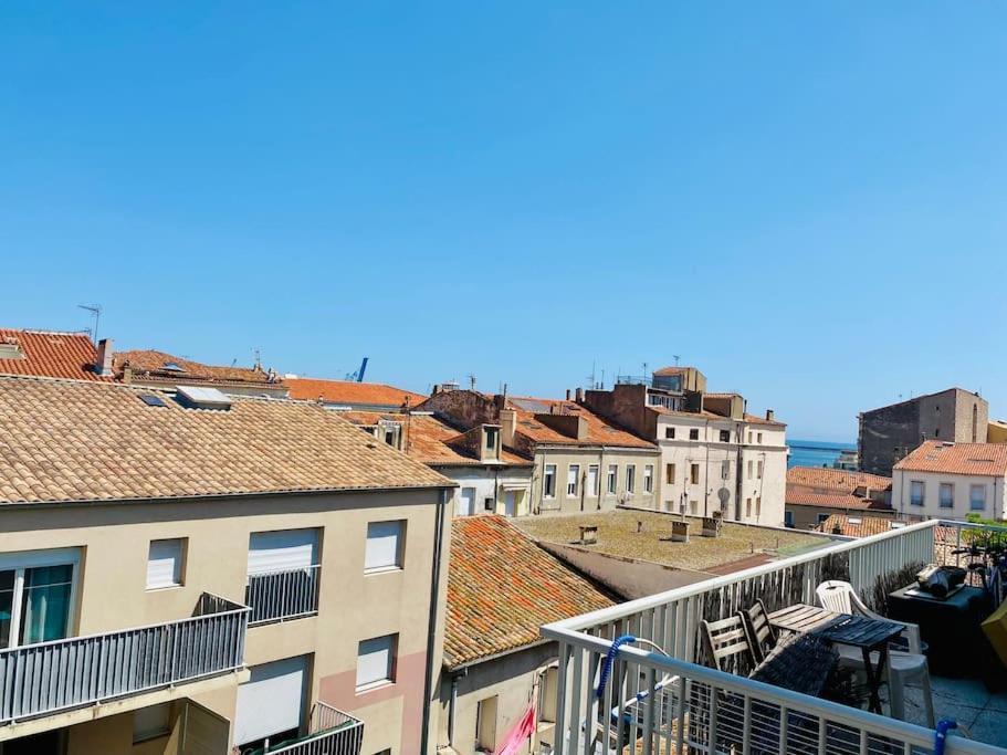 "Loulou" T1 Moderne Et Lumineux, Centre Ville, Wifi, Parking Sete Bagian luar foto